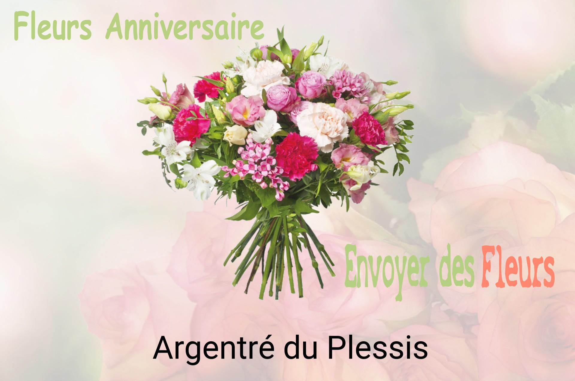 Bouquet de fleurs d’anniversaire livré à Argentré-du-Plessis