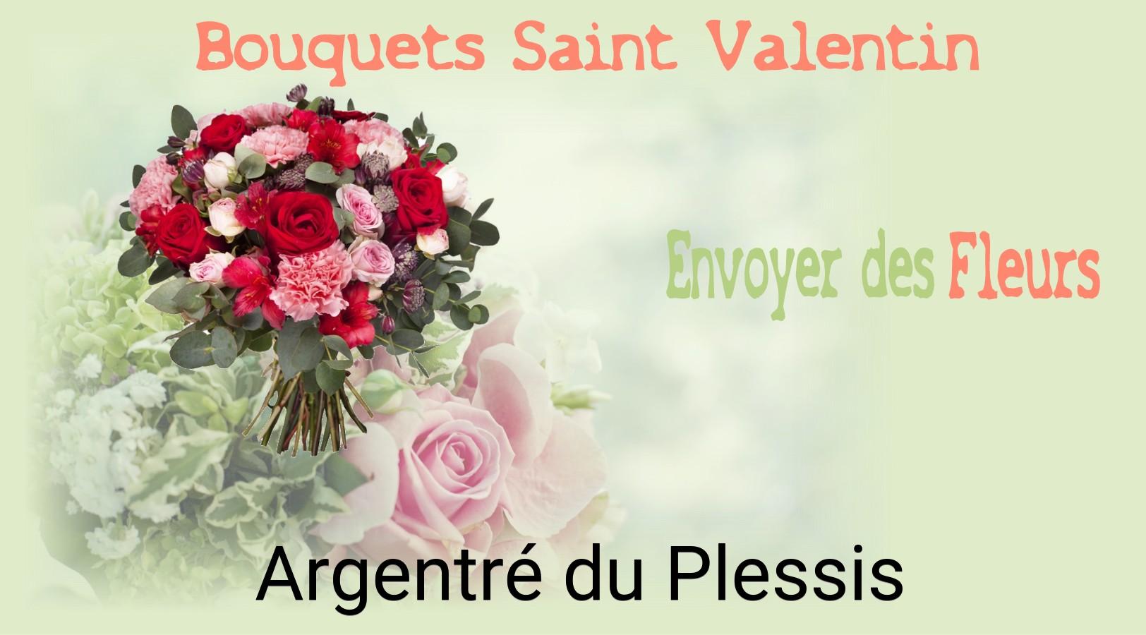 Roses de Saint-Valentin livrées à Argentré-du-Plessis